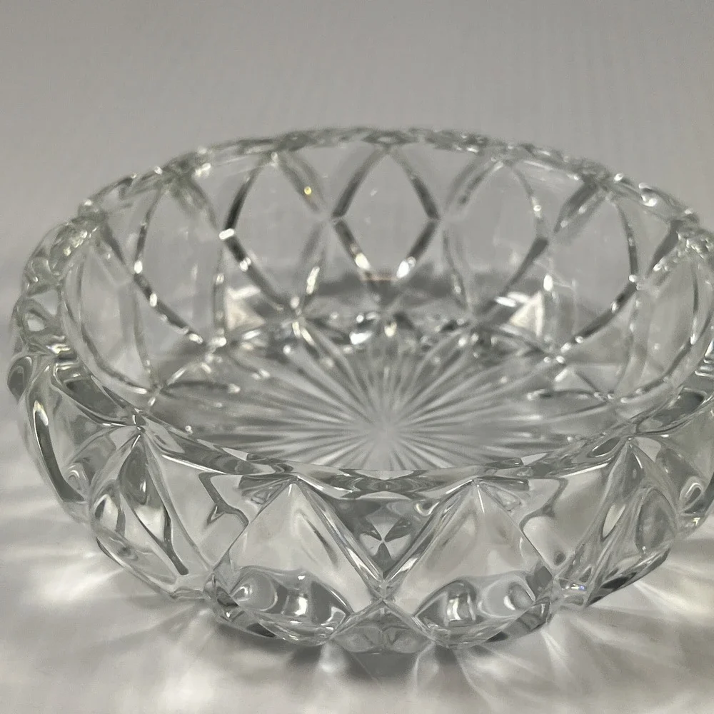 Famous Hersheys Kiss Crystal Candy Dish Clear
